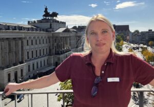 Portraitfoto von Mitarbeiterin D. Glaser